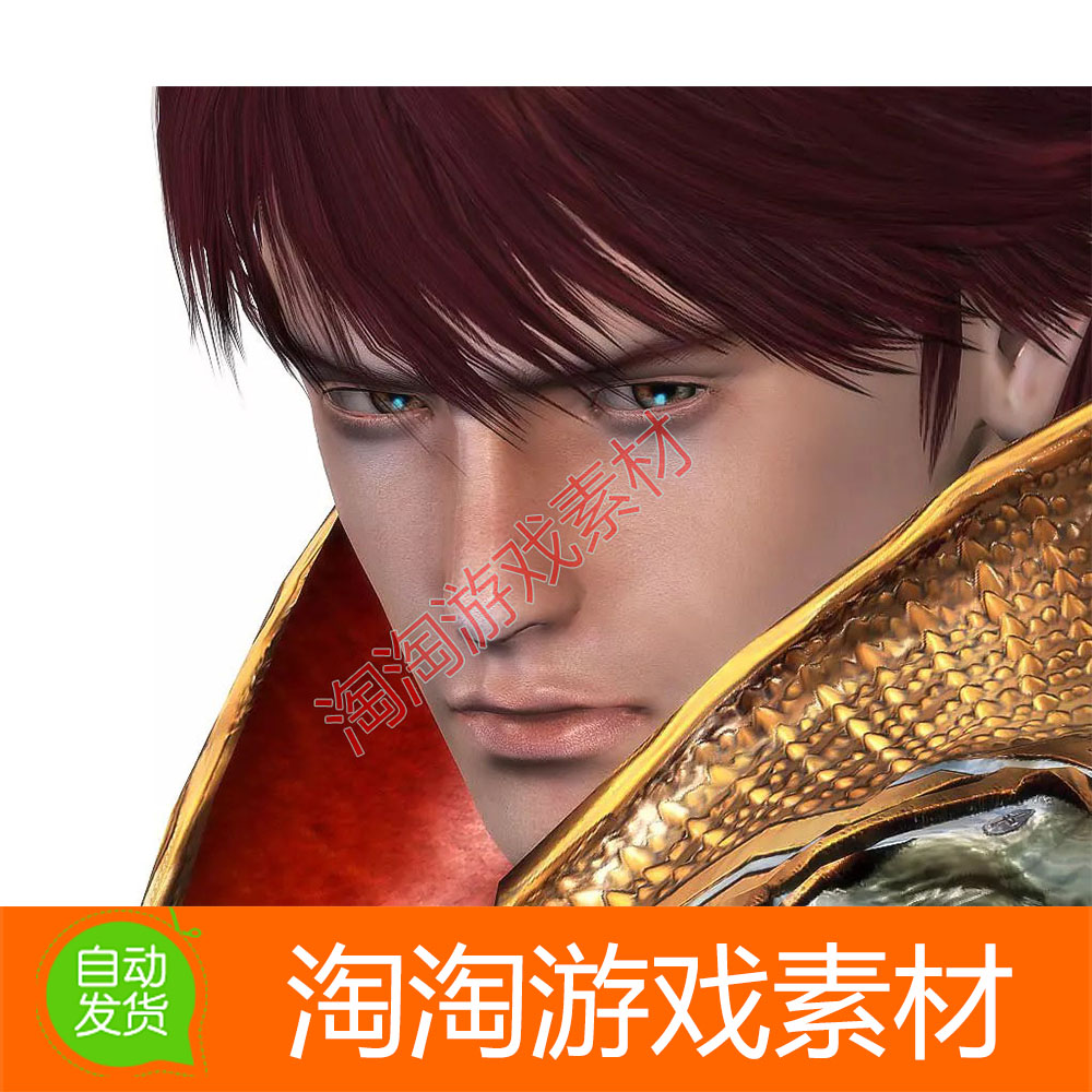 Unity3d Royal_Knight 男性人物皇家骑士模型素材资源带动作