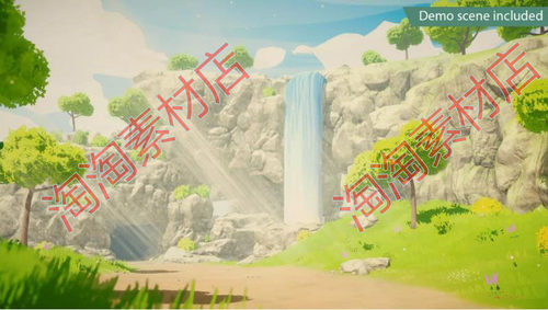 Unity3D Fantasy Adventure Environment 1.5.6 唯美森林场景模型