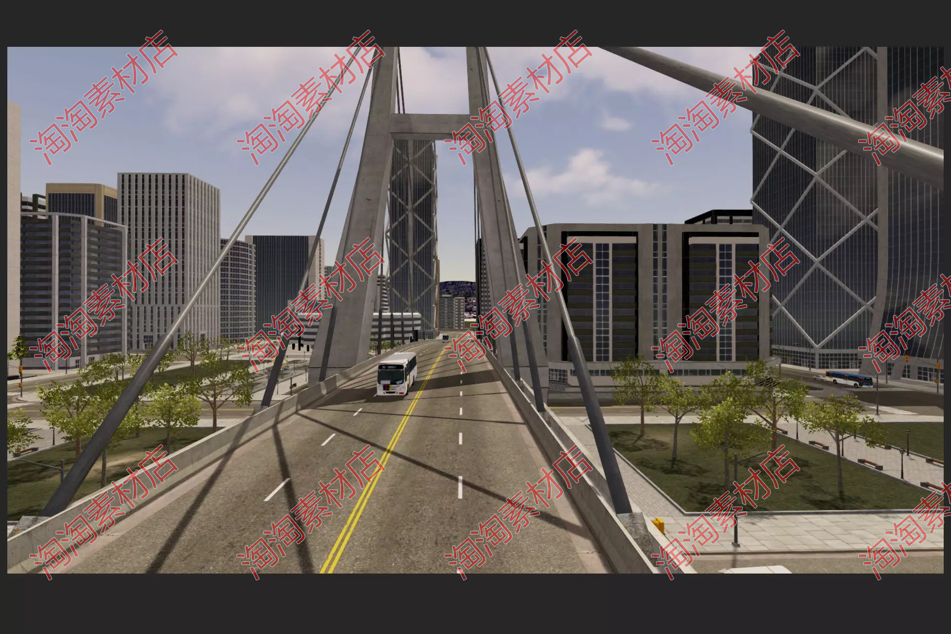 Unity3D Fantastic City Generator 1.3.3 现代城市自动生成器