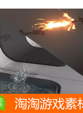 Unity3d Impacts and Muzzle Flashes 1.3.0a 枪口火焰弹孔痕特效