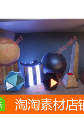 Unity3d Monuments and Obelisks 1.0 风景道具模型