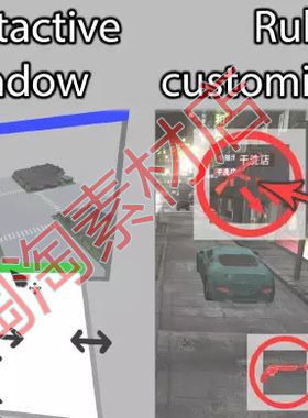 Unity3d Standart UI Window2D3D 1.0 标准用户界面窗口 工具包