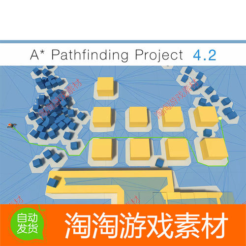 Unity3d A Pathfinding Project Pro 4.2.19 寻路系统工具插件