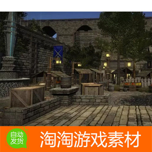 Unity3d Ultimate Fantasy Creator v2.3 梦幻环境建筑模型素材