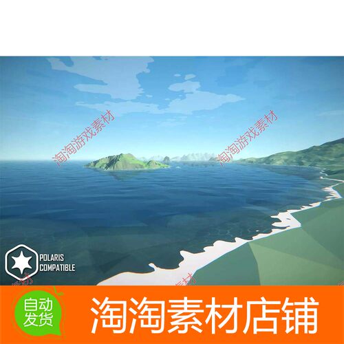 Unity Low Poly Water - Builtin & URP - Poseidon 1.8.6 卡通水