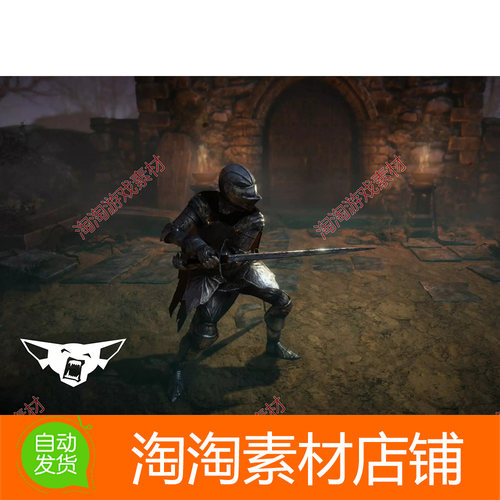 Unity3d Longsword Animset Pro 1.0 长剑武器动作动画包