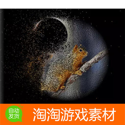 Unity Movie Image to Particles 2.0 2d图像粒子化系统工具