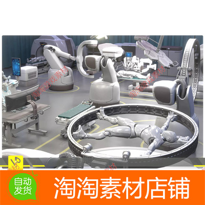 Unity3d Medical Equipments 1.1 包更新 写实医疗设备模型