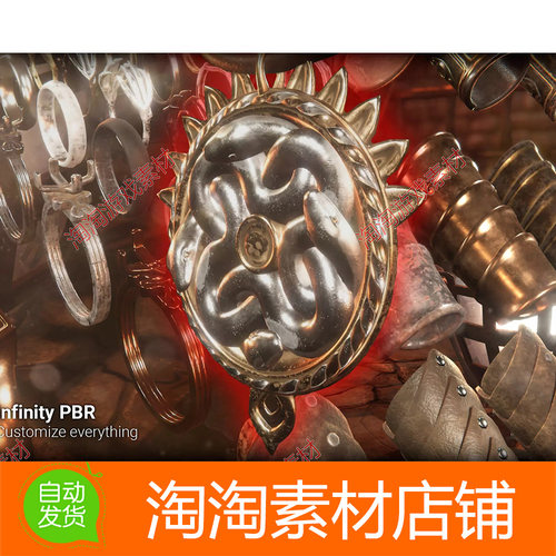 Unity3d Character Accessories v1.1 3A游戏道具素材资源包