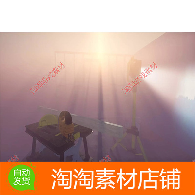 Unity3d Sun Shafts SRP 1.5.2 太阳光照阳光射线光线粒子效果