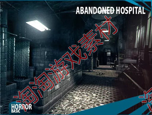 Unity3d HE - Abandoned Hospital v.1 1.3废弃医院场景 模型素材