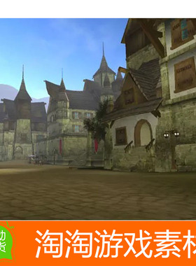 Unity3d Fantasy Village 01 - Pack 2 幻想梦幻村庄模型素材包