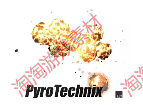 Unity3d Pyro Technix 1.21 高质量爆炸特效 冲击力