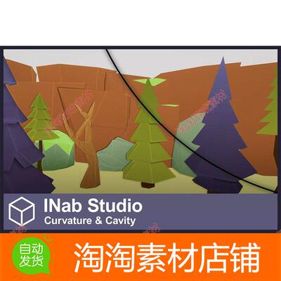 Unity Toon Detailer Cavity Contours 2.1 包更 卡通锐化着色器