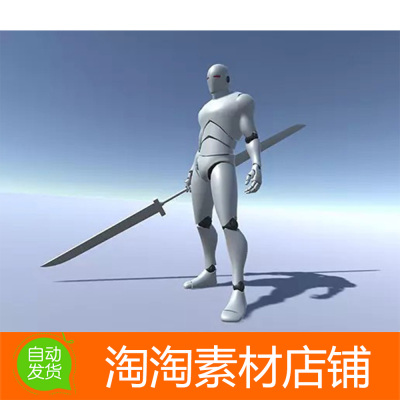 Unity3d TwinBlades Animset Base 2.0 双刃剑战斗攻击动画动作包