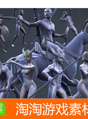 Unity3d Medieval Animation Mega Pack v2.1.2f 中世纪骑士动画