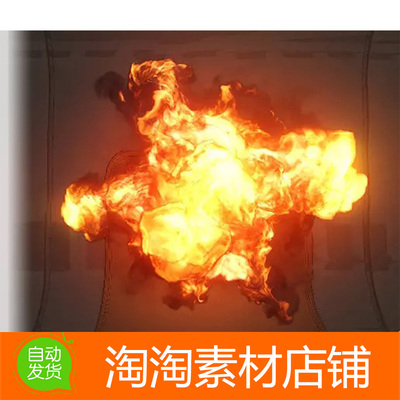 Unity3d Realistic Explosions Pack 1.2.1 爆炸火焰烟雾粒子特效