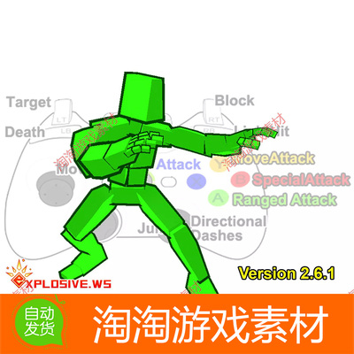 Unity3d Karate Warrior Mecanim Animation Pack v2.6.1空手道