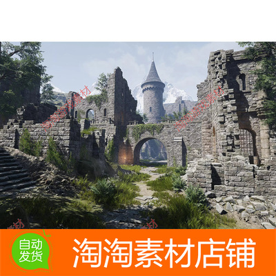 Unity Lordenfel Castles Dungeons RPG pack1.2城堡与地下城场景
