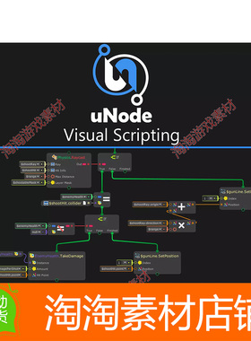 Unity3d uNode - Visual Scripting 2.1.8 包更新 可视化编程插件