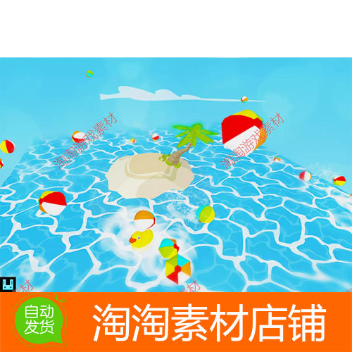 Unity3d Toon Water 1.1.1 可用于动画的卡通水