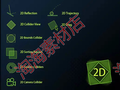 Unity 2D Physics Toolkit 1.1物理游戏插件工具