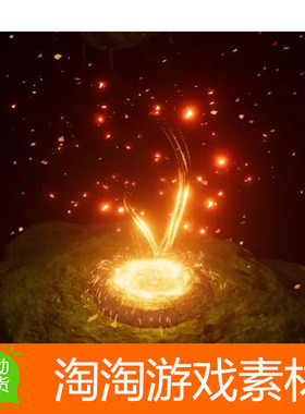 Unity3d Portals package 2 1.0 8个传送门粒子特效素材资源包