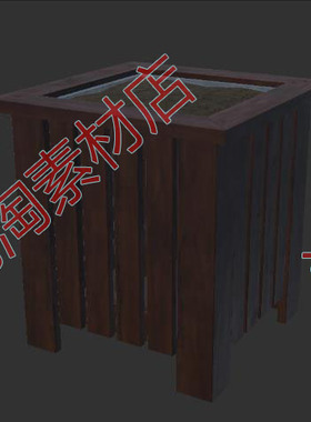 Unity 3D City Park Exterior Props城市公园外观室外道具3D模型