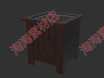 Unity 3D City Park Exterior Props城市公园外观室外道具3D模型