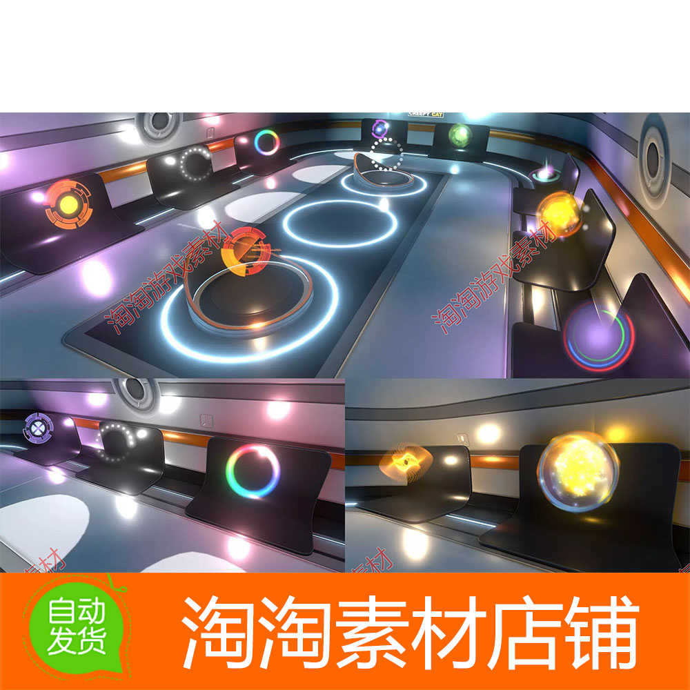 Unity3d 3D Games Loader Pack Vol 1 1.6 粒子特效