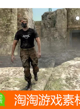 Unity3d Movement Animset Pro 1.693 男性人物角色动作战士动画