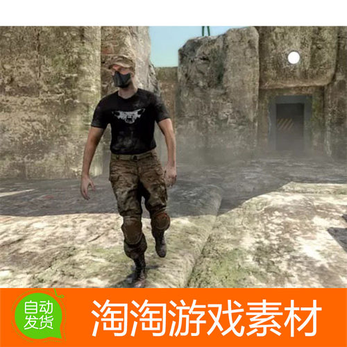 Unity3d Movement Animset Pro 1.693 男性人物角色动作战士动画