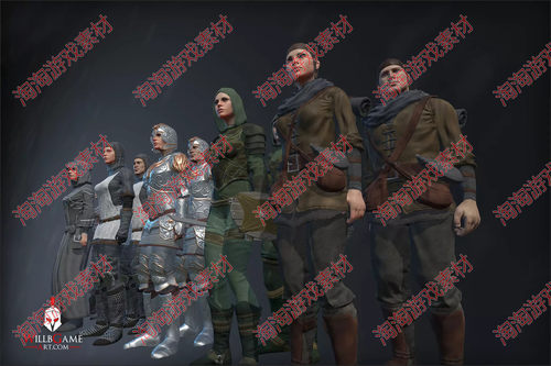 Unity3d UMA RPG Starter Pack 1.4 多用途人形角色 模型素材包