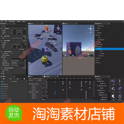 Unity3d Runtime Editor 4.4.7 运行时物体同步生成编辑工具