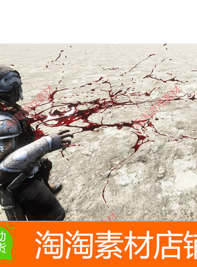 Unity3d Volumetric Blood Fluids 1.0.9 体积血液喷溅特效