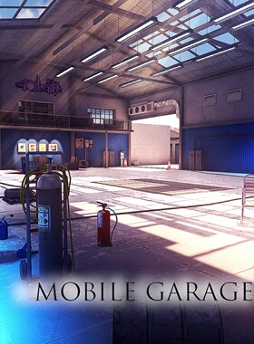 Unity3d Mobile Garage Vol. 2 1.0 车库仓库房场景模型 素材包
