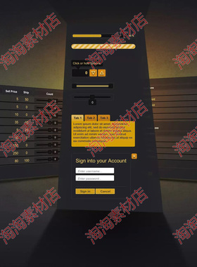 Unity3d New UI Widgets 1.15.10f1 常用界面UI系统组件素材