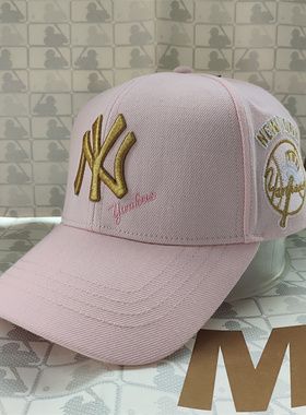 MLB棒球帽NY女款专柜嘻哈帽遮阳防晒帽鸭舌帽 19NY3UCD01561