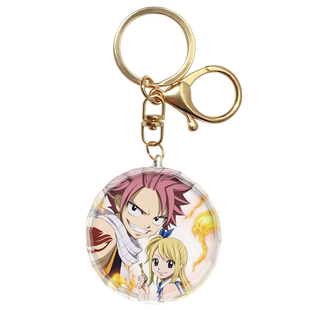 漫能妖精的尾巴水晶挂件纳兹露西卡通日系动漫周边二次元钥匙扣