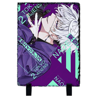 漫能东京异星人石板画高清印刷桌面摆件二次元装饰画卡通动漫周边