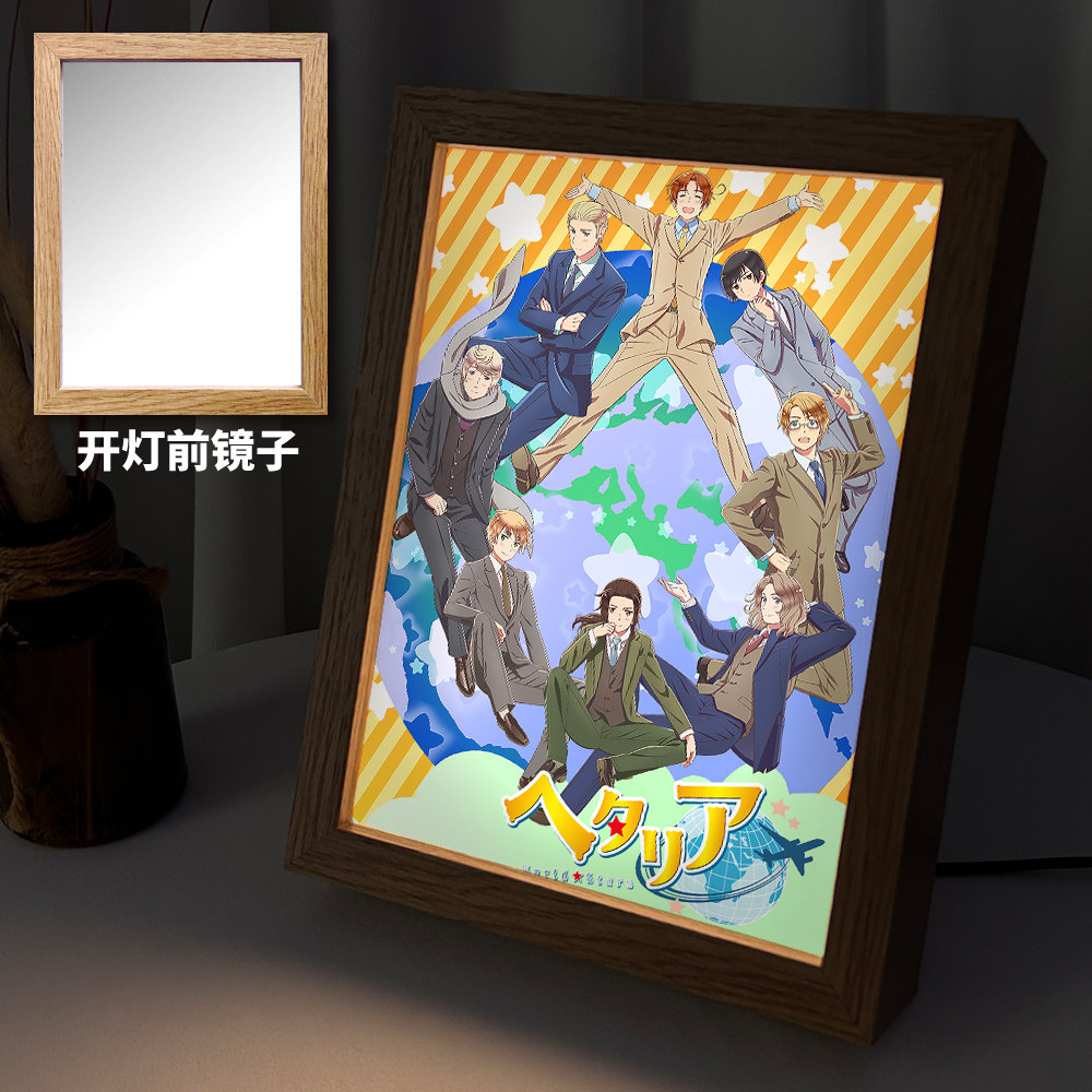 漫能日本黑塔利亚灯光画