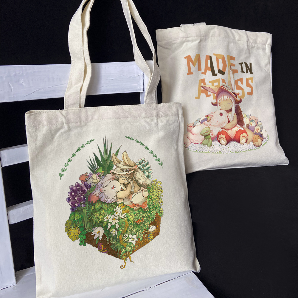 漫能来自深渊帆布包个性周边