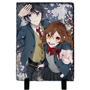 漫能堀与宫村石板画高清装饰画桌面摆件日系动漫周边二次元礼物