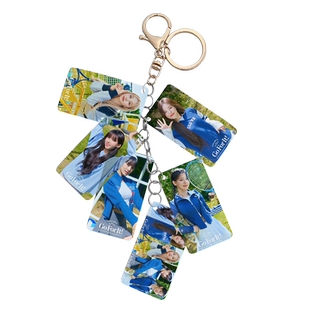 漫能gidle周边串卡挂件高清韩系小卡片手机链钥匙扣个性雨琦舒华