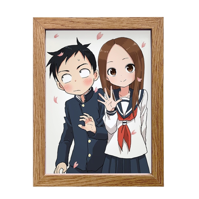 漫能高木同学摆件灯光画