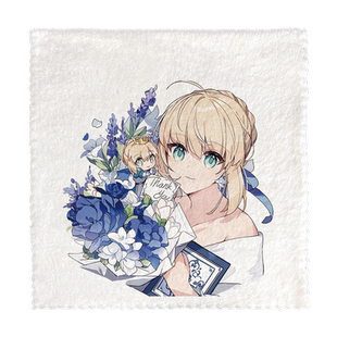 漫能fate毛巾贞德saber周边柔软个性日系浴巾二次元动漫周边礼物