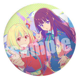 漫能lycoris recoil日系徽章高清个性可爱大泡面吧唧二次元周边