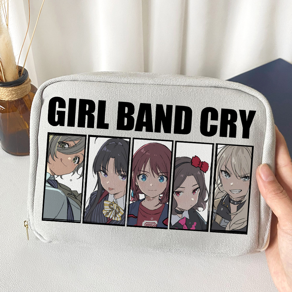 girls band cry哭泣少女乐队笔袋文具盒收纳袋大容量周边二次元