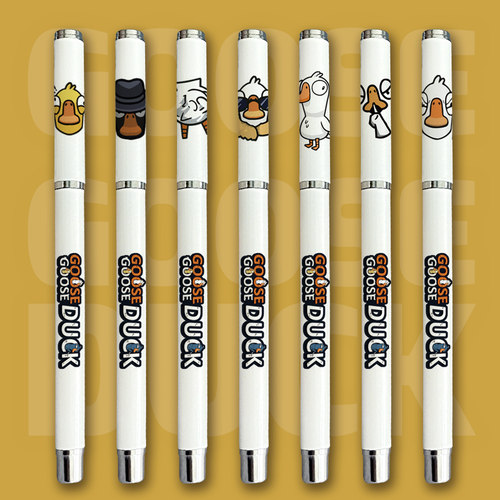 漫能日本鹅鸭杀中性笔