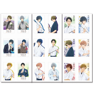 漫能弦音风舞高中贴纸弓道部diy彩色防水贴图随心贴二次元周边cos